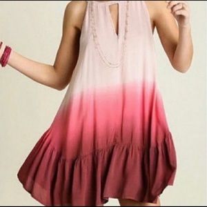 Umgee Swing Ombre Dress | Size XL